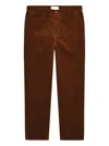 Les Deux Kody Corduroy Trousers In Animal Print