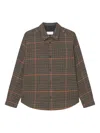 Les Deux Kody Button Front Overshirt In Multi