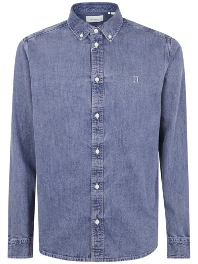 LES DEUX LES DEUX "KONRAD" DENIM SHIRT CLOTHING