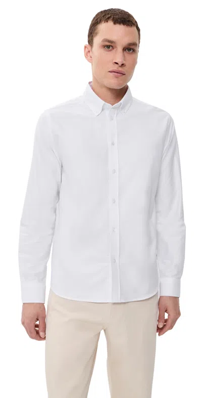 Les Deux Konrad Oxford Button Down Shirt White