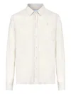 Les Deux Kristian Linen Long-sleeve Shirt In Neutral