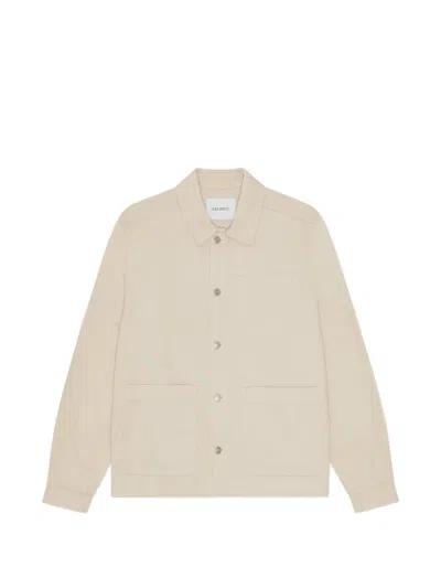 Les Deux Layton Denim Jacket In Neutral