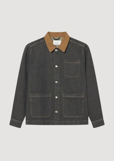LES DEUX LAYTON DENIM OVERSHIRT