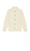 Les Deux Layton Overshirt In White
