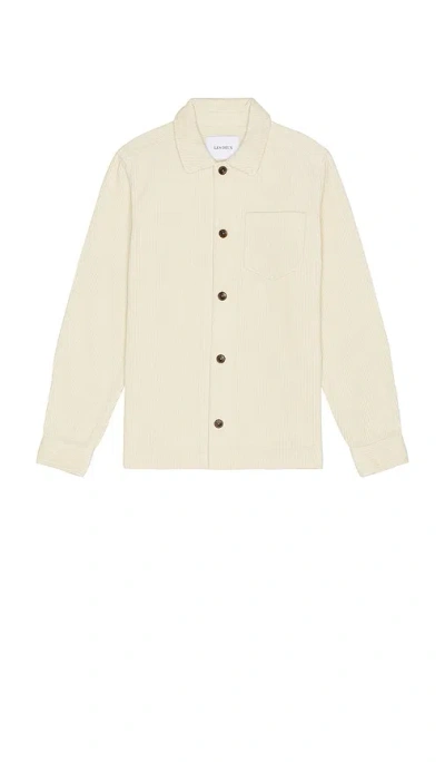 Les Deux Layton Overshirt In White