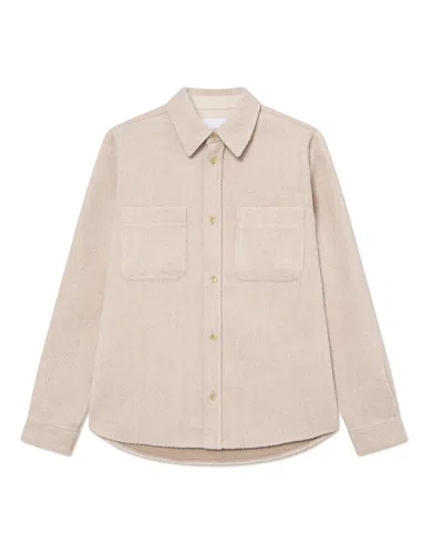 LES DEUX LENNON BOUCLE SHIRT JACKET