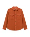Les Deux Court Orange Shirt