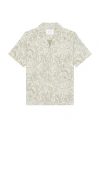Les Deux Lesley Dancing Jacquard Shirt In Neutral