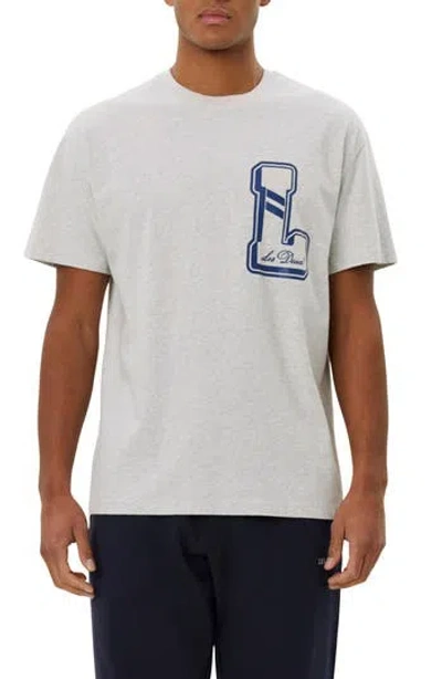 Les Deux Letter Graphic T-shirt In Neutral
