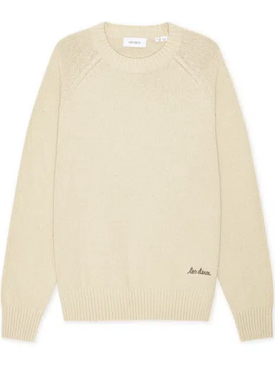 Les Deux Lightweight Essential Sweater For Men In Neutral
