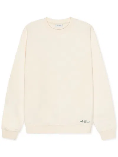 Les Deux Lightweight Organic Cotton Sweater For Men In Multi
