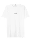 Les Deux Logo-appliqué Logo T-shirt In White
