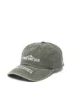 Les Deux Logo-embroidered Cap In Green
