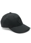 Les Deux Logo-embroidered Cotton Snapback Cap In Black