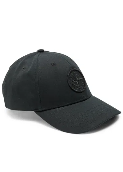 Les Deux Logo-embroidered Cotton Snapback Cap In Black