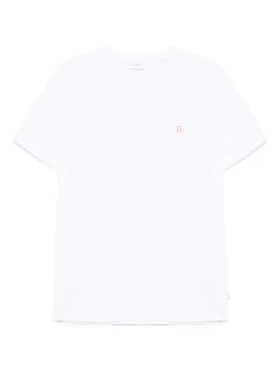 LES DEUX LOGO-EMBROIDERED T-SHIRT