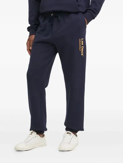 Les Deux Jogginghose Mit Logo-print In Blue