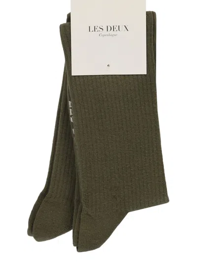Les Deux Logo Socks (set Of Two)