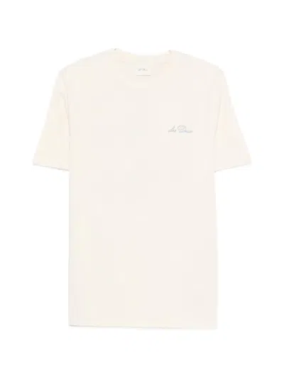 Les Deux Logo T-shirt In Neutral