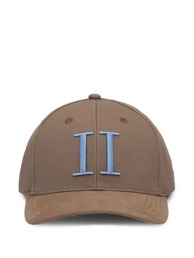 Les Deux Logo-embroidered Baseball Cap In Brown