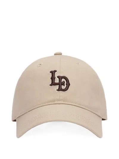 Les Deux Logo-embroidered Baseball Cap In Neutral