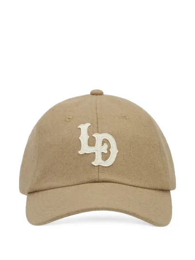 Les Deux Logo-patch Baseball Cap In Nude