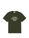 Les Deux 로고 프린트 티셔츠 In Green