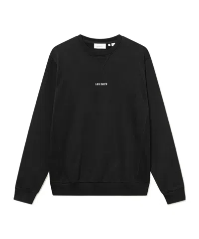 Les Deux Long-sleeved Sweater In Black