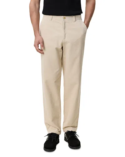 Les Deux Loose Fit Corduroy Tapered 32 Pants In White