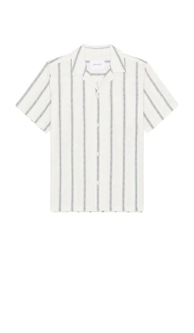 LES DEUX LUKAS CHECK DOBBY SHIRT