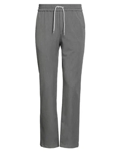 Les Deux Man Pants Grey Size S Polyester, Viscose, Elastane In Gray