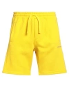 Les Deux Man Shorts & Bermuda Shorts Yellow Size Xxl Cotton In Yellow