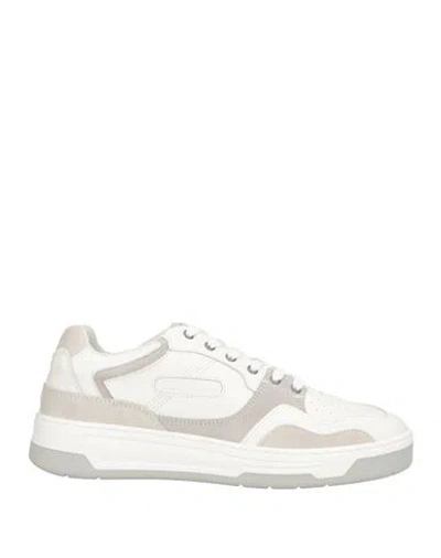 Les Deux Man Sneakers White Size 8 Leather
