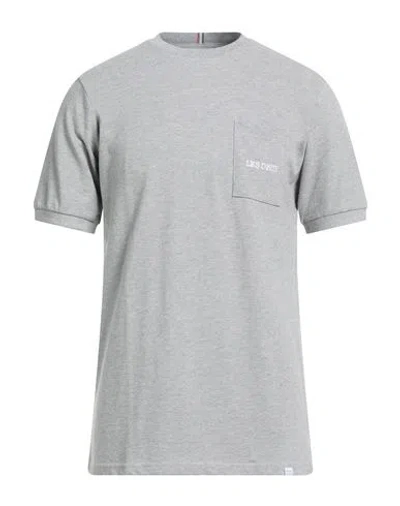Les Deux Man T-shirt Grey Size Xl Cotton In Gray