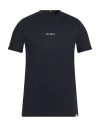 Les Deux Man T-shirt Midnight Blue Size Xs Cotton In Blue