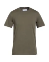 Les Deux Man T-shirt Military Green Size Xs Cotton