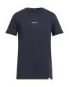 Les Deux Man T-shirt Navy Size Xs Cotton In Blue