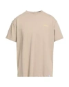 Les Deux Man T-shirt Sand Size Xs Recycled Cotton, Recycled Polyester