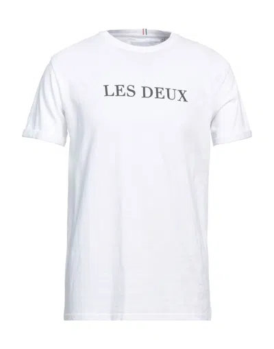 Les Deux T-shirts In White