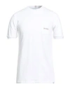 Les Deux Man T-shirt White Size Xs Cotton In White
