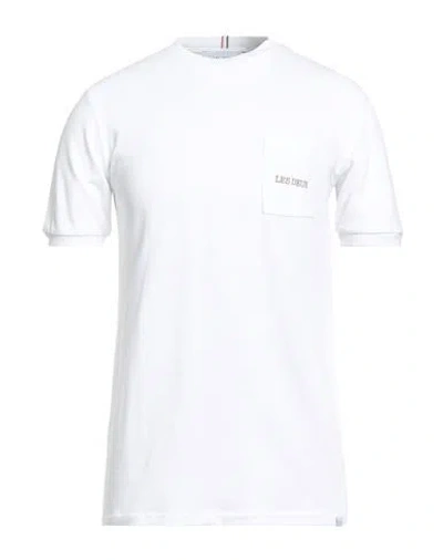 Les Deux Man T-shirt White Size Xs Cotton