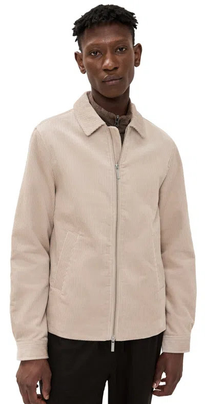 Les Deux Marchall Corduroy Coach Jacket Light Desert Sand