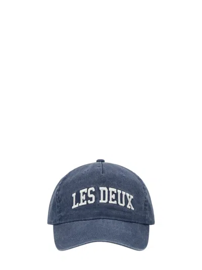 Les Deux Men's 100% Cotton Hat In Navy