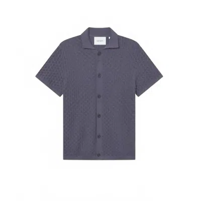 Les Deux Men's Gespertus Short Sleeve Knit Shirt In Graystone