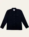 Les Deux Men's Joseph Overshirt In Navy