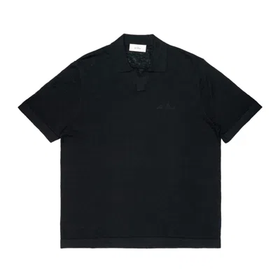 Les Deux Men  Emmanuel Knit In Black