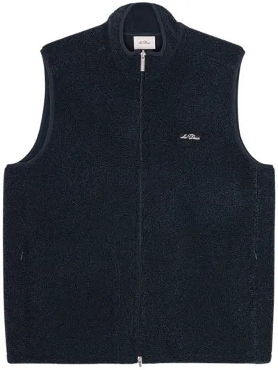 Les Deux Men's Polyester Sweatshirt In Blue