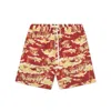 Les Deux Men Stan Ruins Aop Shorts 2.0 In Bossa Nova/summer Melon In Multi