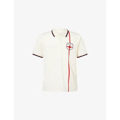 Les Deux Mens Light Ivory England Football Jersey T-shirt In Neutral