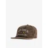 Les Deux Mens  Ivy League Cotton-cord Baseball Cap In Green